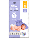 Etos New born soft & protect luiers maat 1 48 stuks