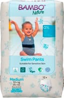 Bambo Nature Bambo Zwembroekjes M 12+kg 12 Stuks 12 Stuks