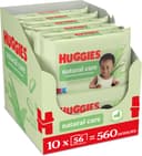 Huggies Natural Care billendoekjes - 560 stuks