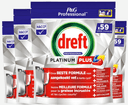 Dreft Platinum Plus Lemon All-in-1 - 236 vaatwastabletten