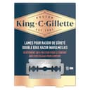 King C. Gillette Double Edge Safety navulmesjes voor mannen, 10 mesjes