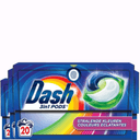 Dash Stralende Kleuren All-in-1 wascapsules voor bonte was - 80 wasbeurten