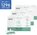 Naïf Billendoekjes – Baby & Kind – 99% Water – 0% Parfum & Alcohol – Plasticvrij – 1296 Stuks (24x54)